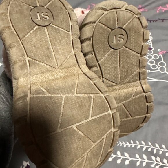 Stride rite sparkly pink boots size 6 toddler - Picture 2 of 4